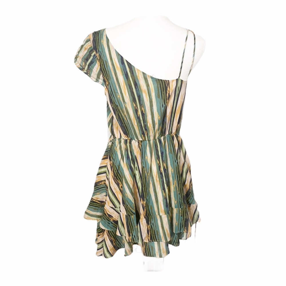 FREE PEOPLE ONE SHOULDER STRAPPY LINED DRESS - Picture 4 of 6